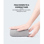 AirRoll Kids Travel Footrest - Fully inflated in just 3 rolls